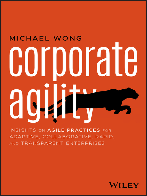 Title details for Corporate Agility by Michael Wong - Available
